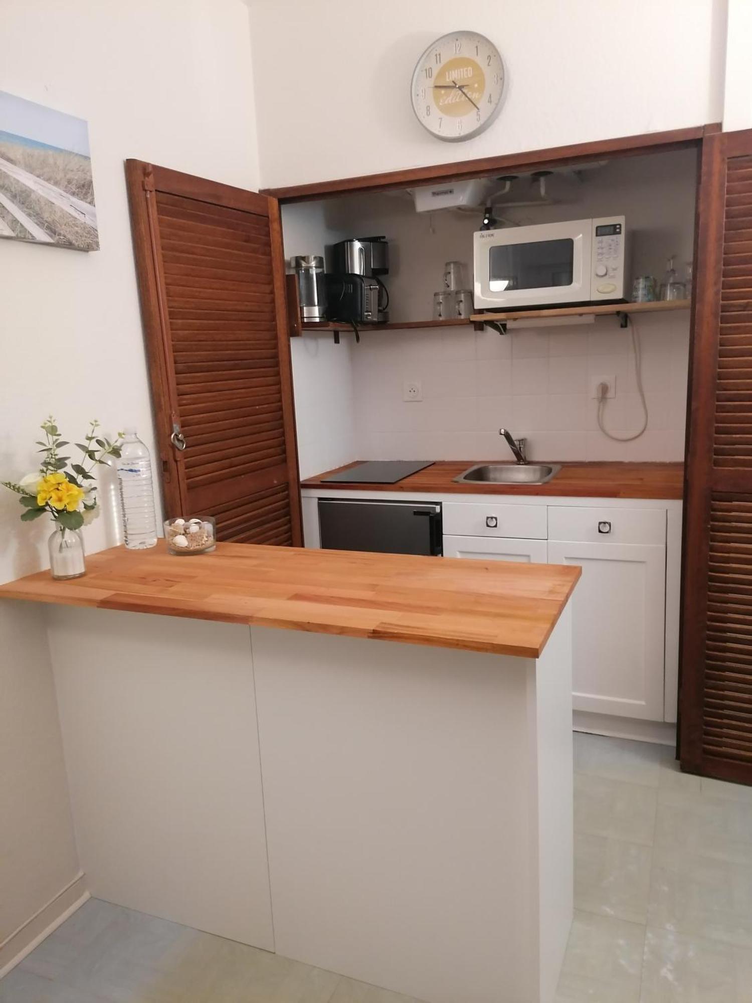 Апартаменты Agreable Studio Avec Terrasse A150M De La Plage Сен-Жорж-де-Дидон Экстерьер фото
